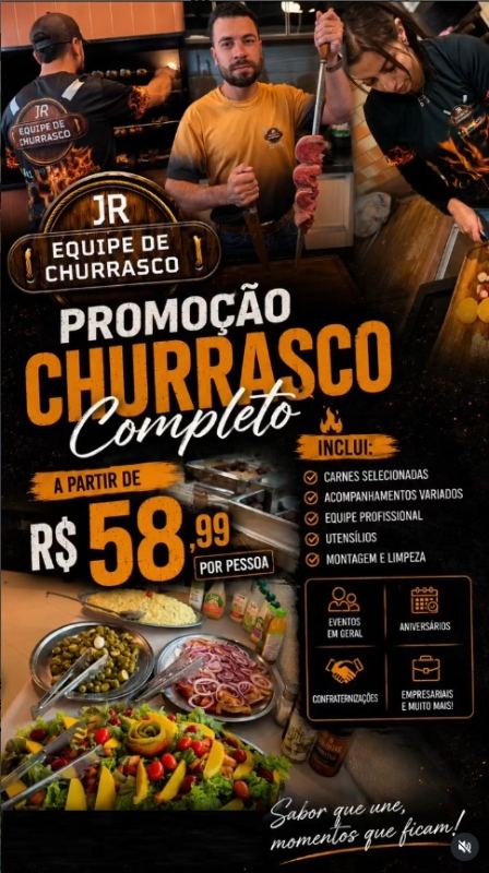 Foto 5 de JR Equipe de Churrasco